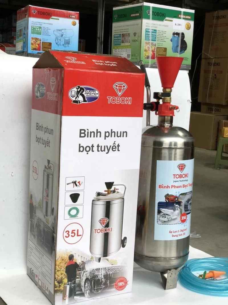 Bình Phun Bọt Tuyết 35L Toboki BB-35L - Hình ảnh 2 TOBOKI
