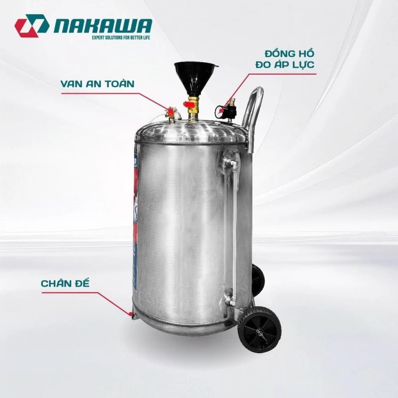Bình phun bọt tuyết NAKAWA BB-80L - Hình ảnh 1 NAKAWA