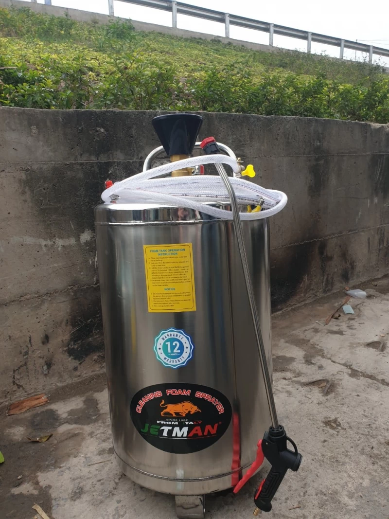 Bình Tạo Bọt Tuyết Jetman 40L Inox 304 BB304-40 - Hình ảnh 1 JETMAN