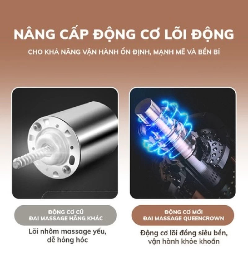 Đai massage Queen Crown QC DC05 - Hình ảnh 3 QUEEN CROWN