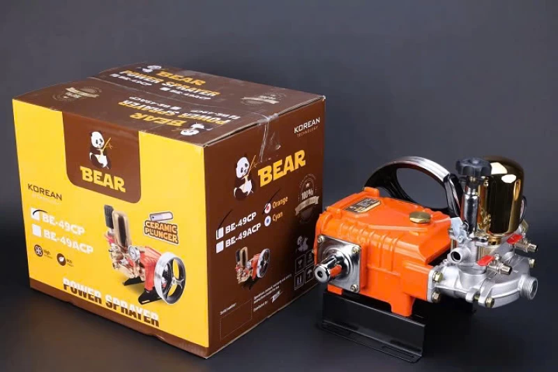 Đầu Phun Xịt 2Hp Bear BE-49CP Piston Sứ - Hình ảnh 2 BEAR