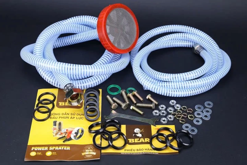 Đầu Phun Xịt 2Hp Bear BE-49CP Piston Sứ - Hình ảnh 6 BEAR