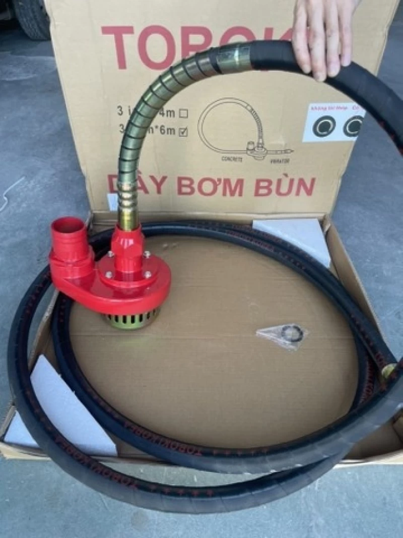 Dây bơm bùn TOBOKI T80-4m - Hình ảnh 1 TOBOKI