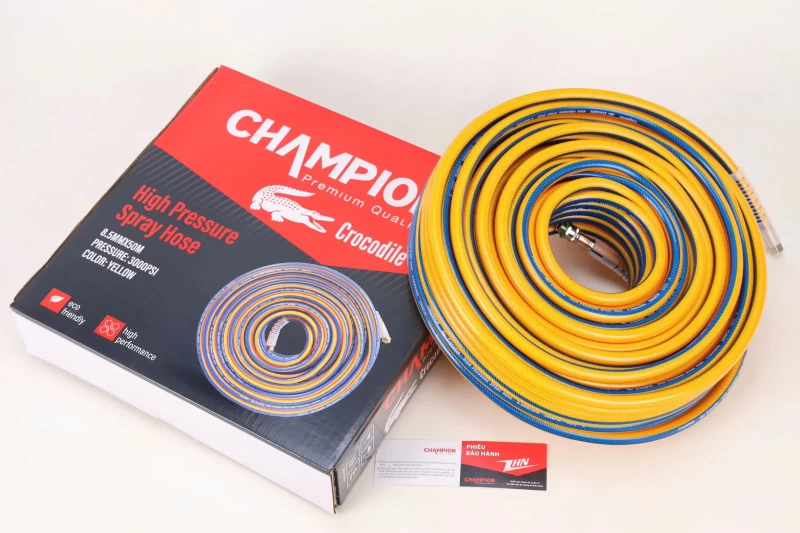 Dây Xịt Áp Lực Cá sấu Champion 8.5mmx50m - Hình ảnh 1 CHAMPION