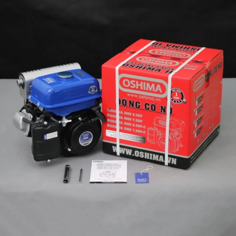 Động cơ nổ OSHIMA JD65 6.5HP Xanh-đen 4 thì - Hình ảnh 5 OSHIMA