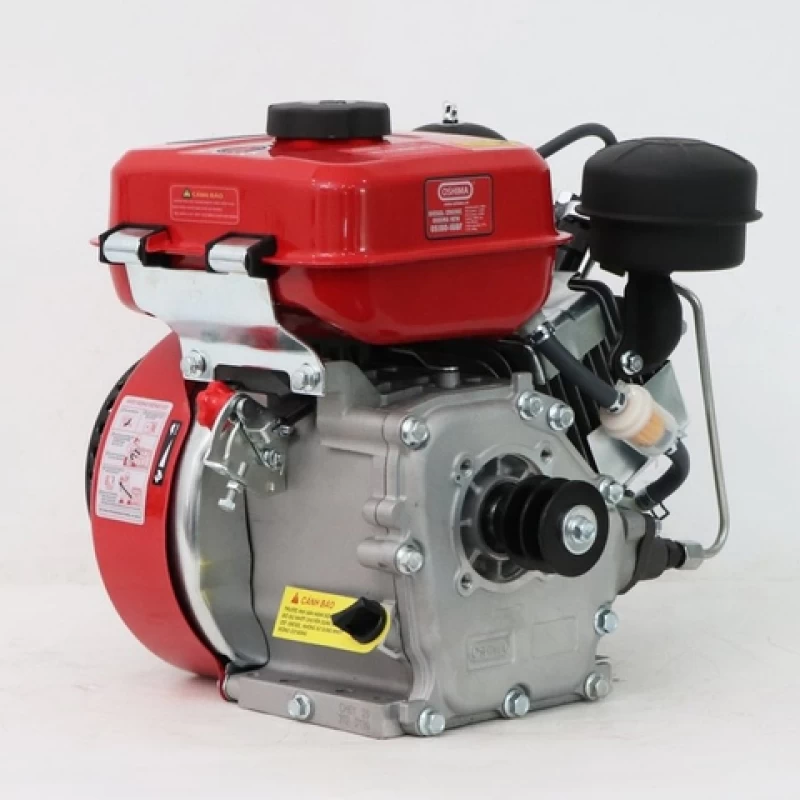 Động cơ nổ OSHIMA New OS160-168F 3.3HP Đỏ (Dầu) - Hình ảnh 3 OSHIMA