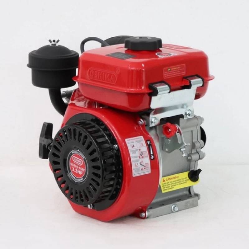 Động cơ nổ OSHIMA New OS160-168F 3.3HP Đỏ (Dầu) - Hình ảnh 4 OSHIMA