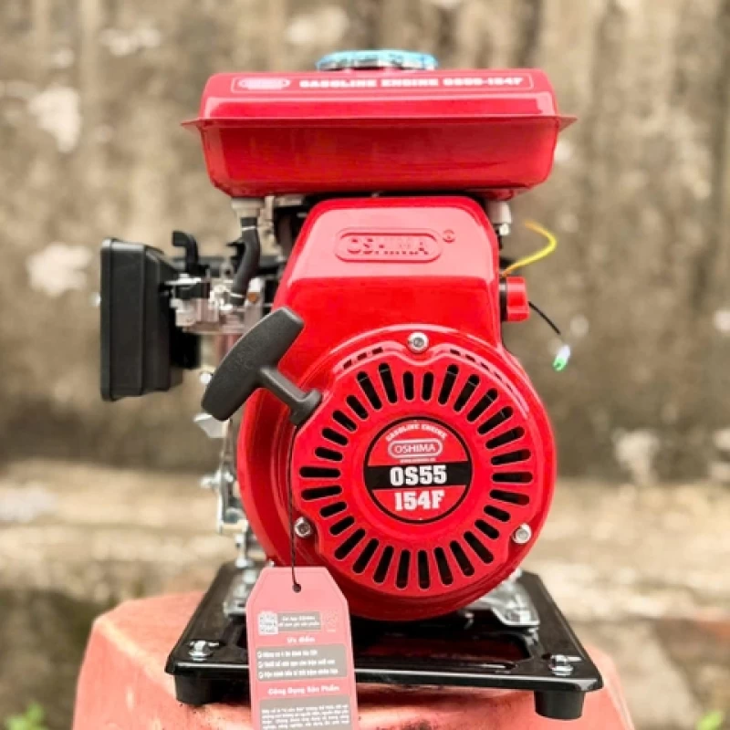 Động cơ nổ OSHIMA OS55-154F Đỏ 4 thì - Hình ảnh 7 OSHIMA