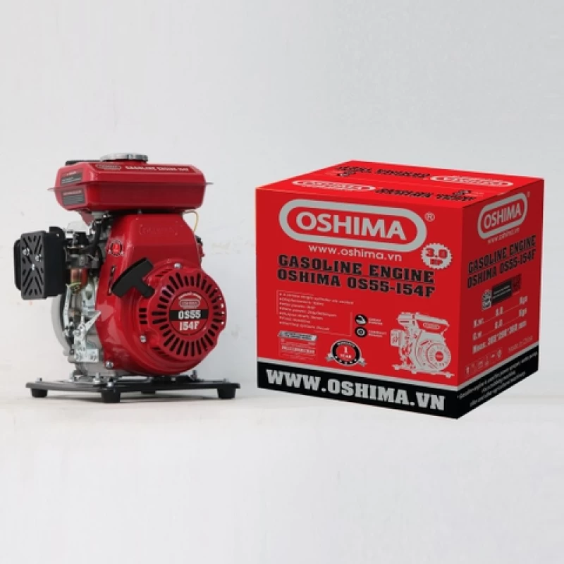 Động cơ nổ OSHIMA OS55-154F Đỏ 4 thì - Hình ảnh 1 OSHIMA