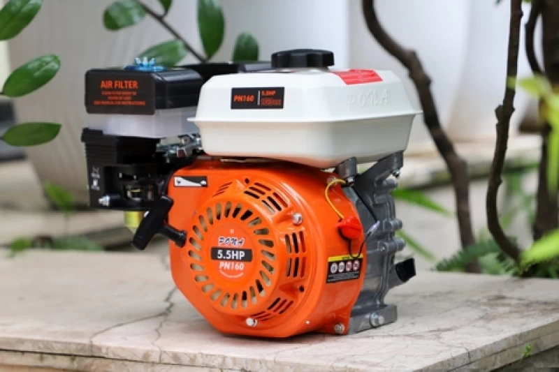Động cơ nổ Pona PN160 5.5HP Cam-trắng-đen 4 thì - Hình ảnh 14 PONA