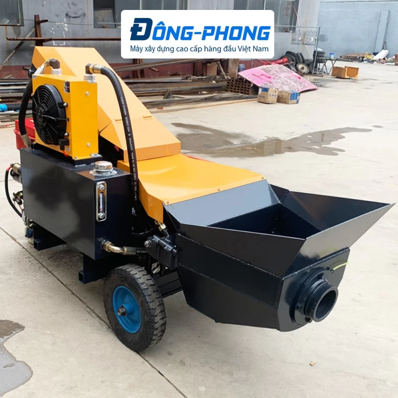 Máy Bơm Bê Tông Đông Phong BTTD18 37kW Chạy Dầu - Hình ảnh 4 ĐÔNG PHONG