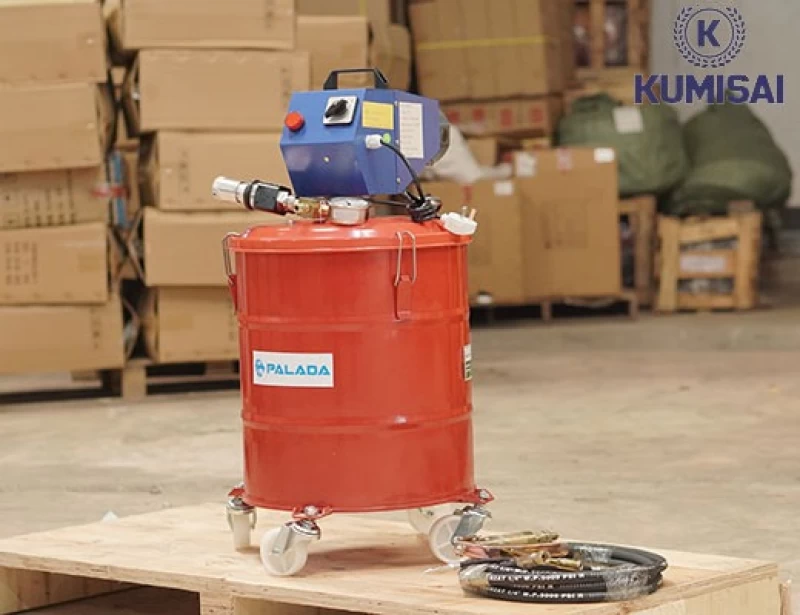 Máy bơm mỡ công nghiệp bằng điện Palada PD6040 - Hình ảnh 2 PALADA