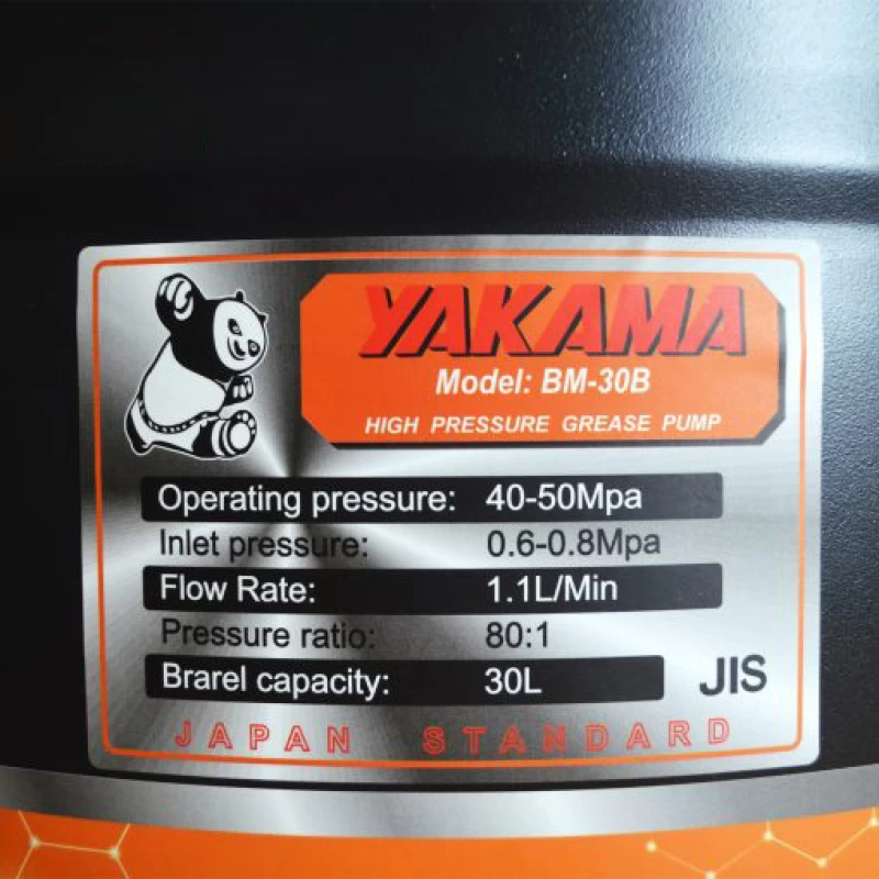 Máy Bơm Mỡ Hơi Yakama BM-30B Đầu Bơm Đại - Hình ảnh 3 YAKAMA