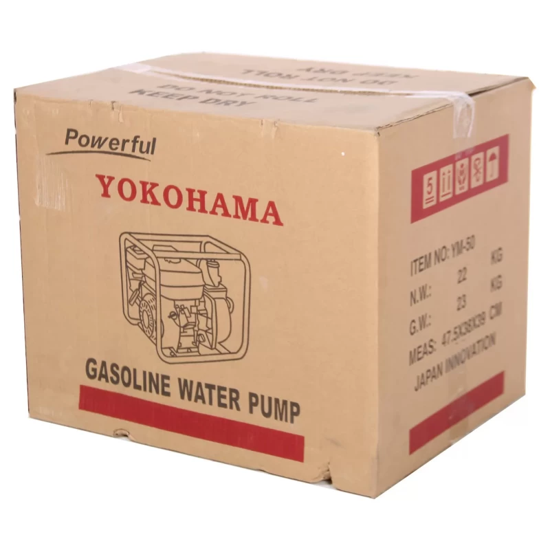 Máy Bơm Nước Chạy Xăng 5.5Hp Yokohama YM-50 - Hình ảnh 4 YOKOHAMA