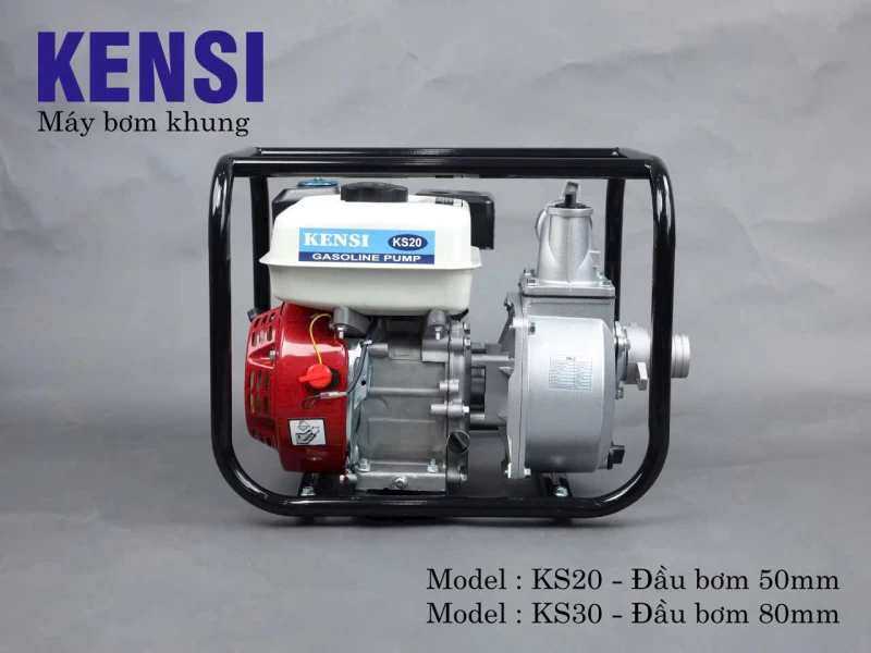 Máy Bơm Nước Chạy Xăng Kensi KS20 - Hình ảnh 2 KENSI