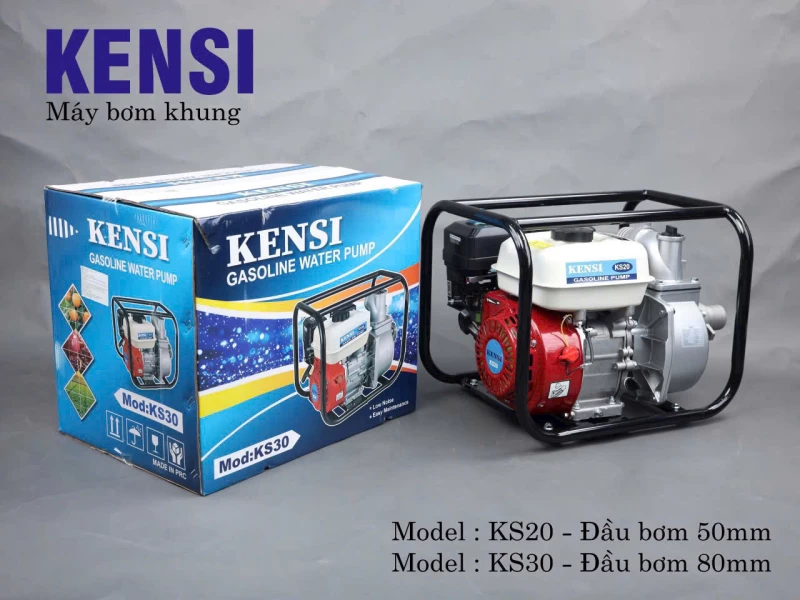 Máy Bơm Nước Chạy Xăng Kensi KS20 - Hình ảnh 3 KENSI