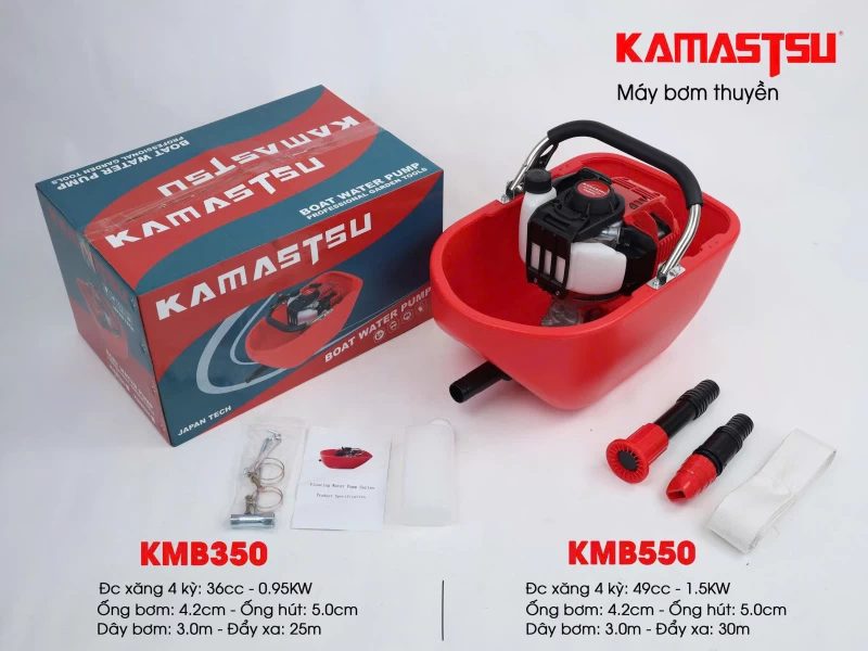 Máy Bơm Thuyền 4 Thì Kamastsu KMB550 - Hình ảnh 1 KAMASTSU
