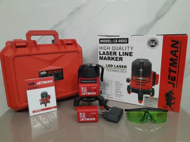 Máy Cân Bằng Laser 5 Tia Jetman LS-0502 - Hình ảnh 1 JETMAN