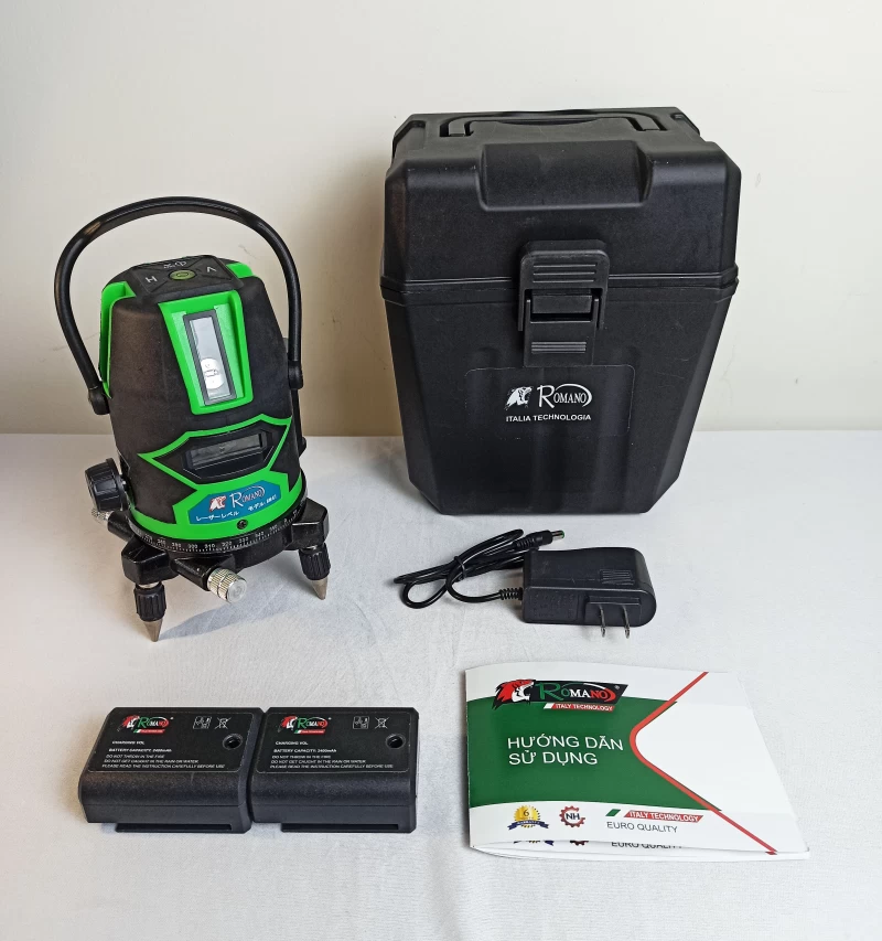 Máy Cân Bằng Laser 5 Tia Xanh Romano RM-C1 - Hình ảnh 2 ROMANO