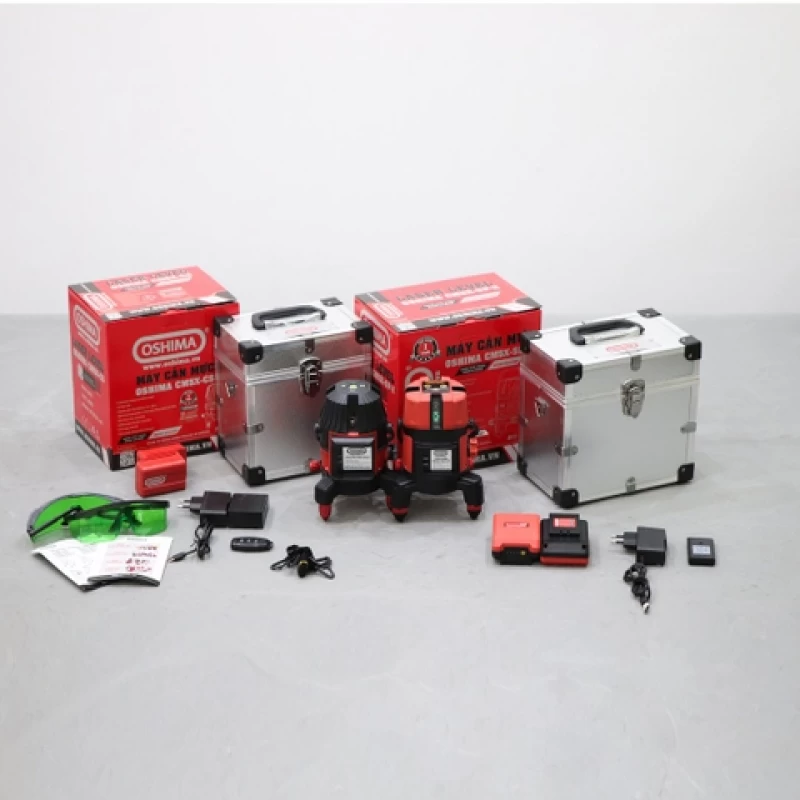Máy cân mực OSHIMA CM5X-SP-X Đỏ-đen - Hình ảnh 2 OSHIMA