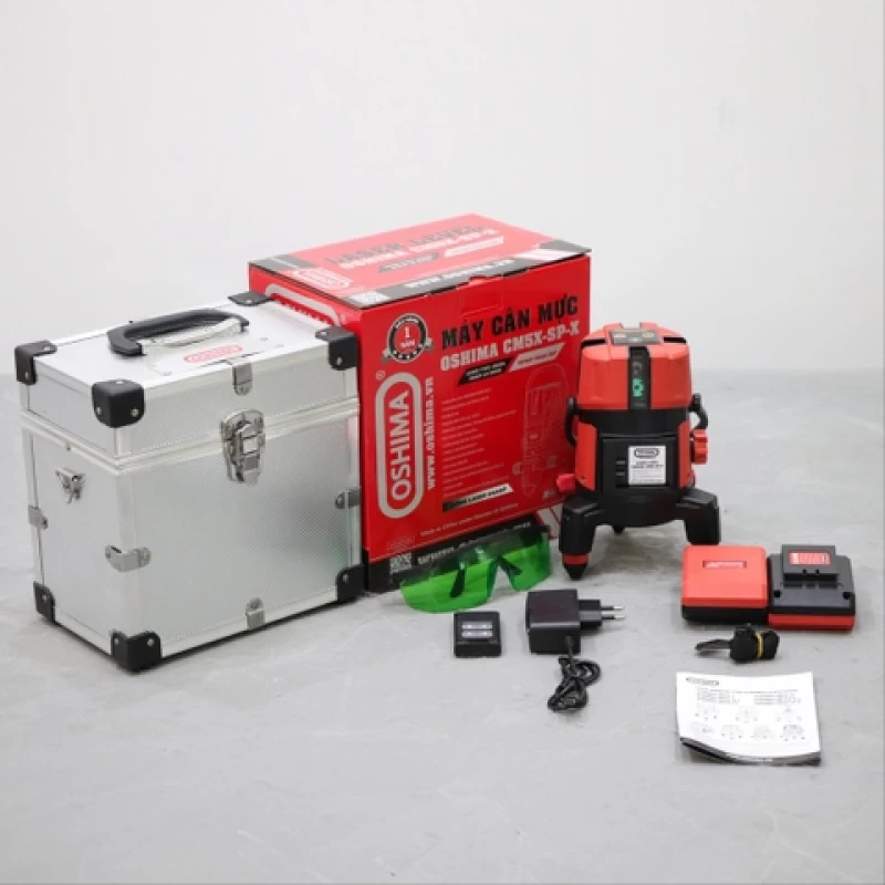 Máy cân mực OSHIMA CM5X-SP-X Đỏ-đen - Hình ảnh 14 OSHIMA