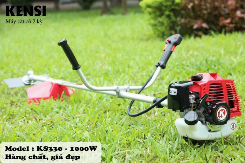 Máy Cắt Cỏ 2 Thì 0.9Kw Kensi KS330 - Hình ảnh 2 KENSI