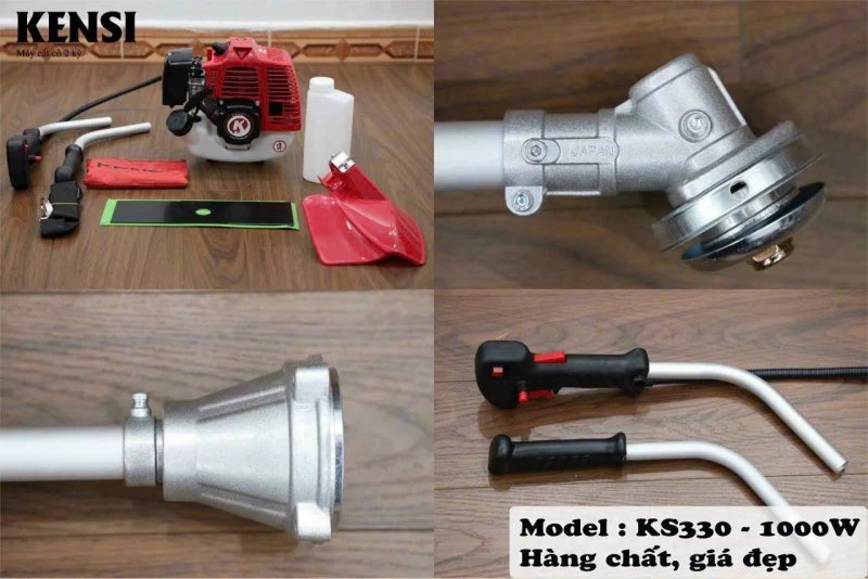 Máy Cắt Cỏ 2 Thì 0.9Kw Kensi KS330 - Hình ảnh 3 KENSI