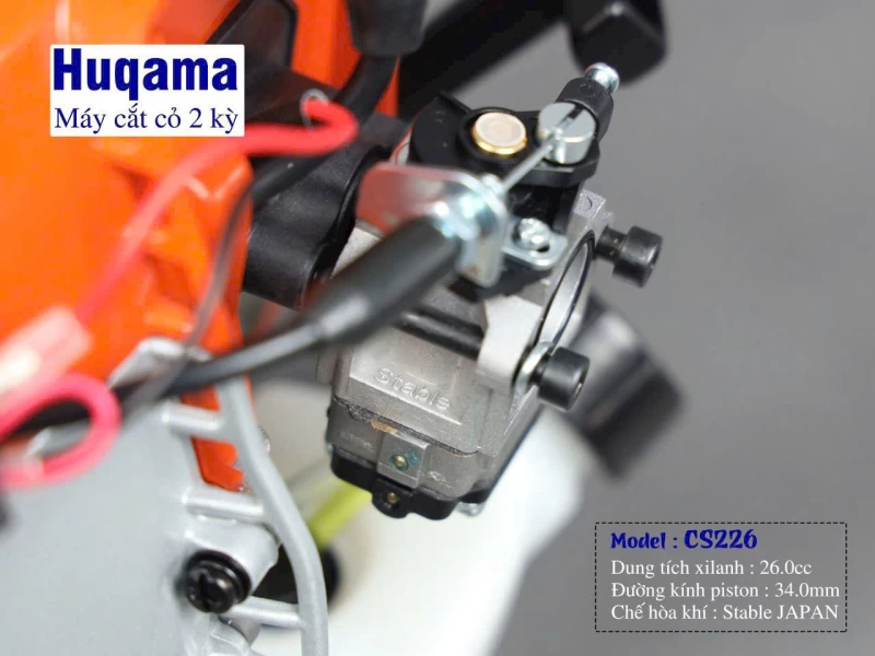 Máy Cắt Cỏ 2 Thì Huqama CS226 - Hình ảnh 4 HUQAMA