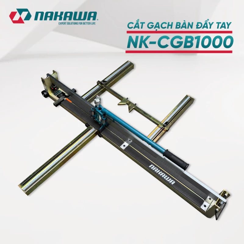 Máy Cắt Gạch Bàn Đẩy Tay Nakawa NK-CGB1000 - Hình ảnh 1 NAKAWA