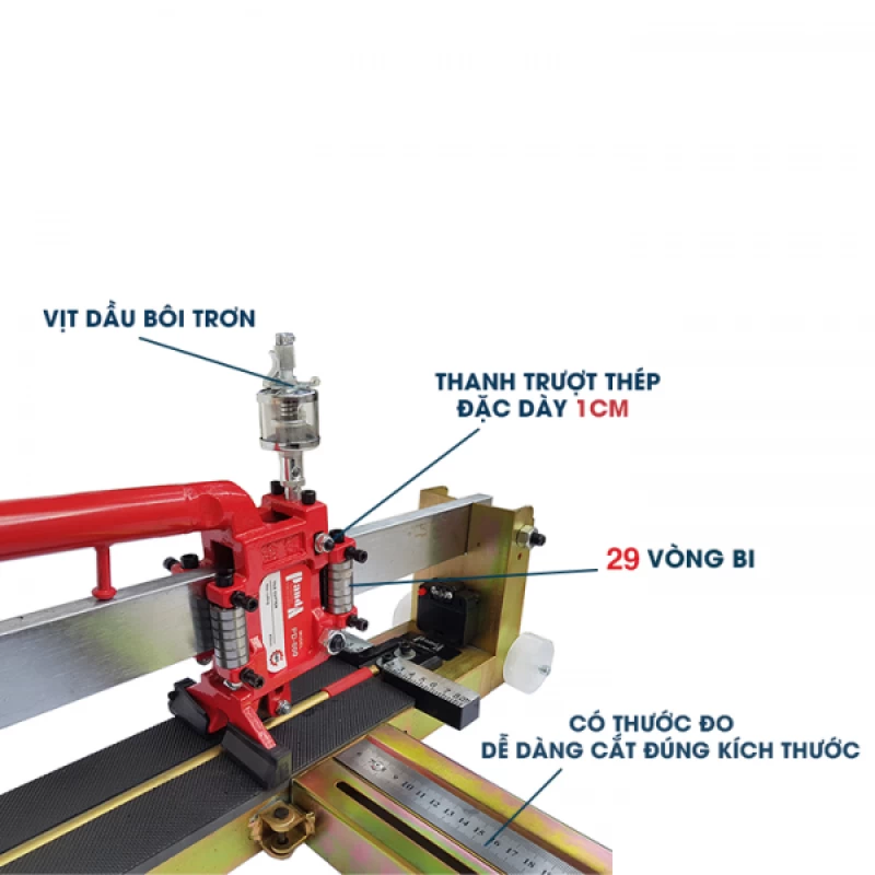 Máy Cắt Gạch Đẩy Tay Panda PD800 - Hình ảnh 4 PANDA