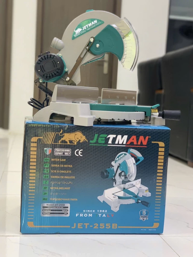 Máy Cắt Nhôm Chạy Dây Curoa Jetman 1850W JM-255B - Hình ảnh 8 JETMAN