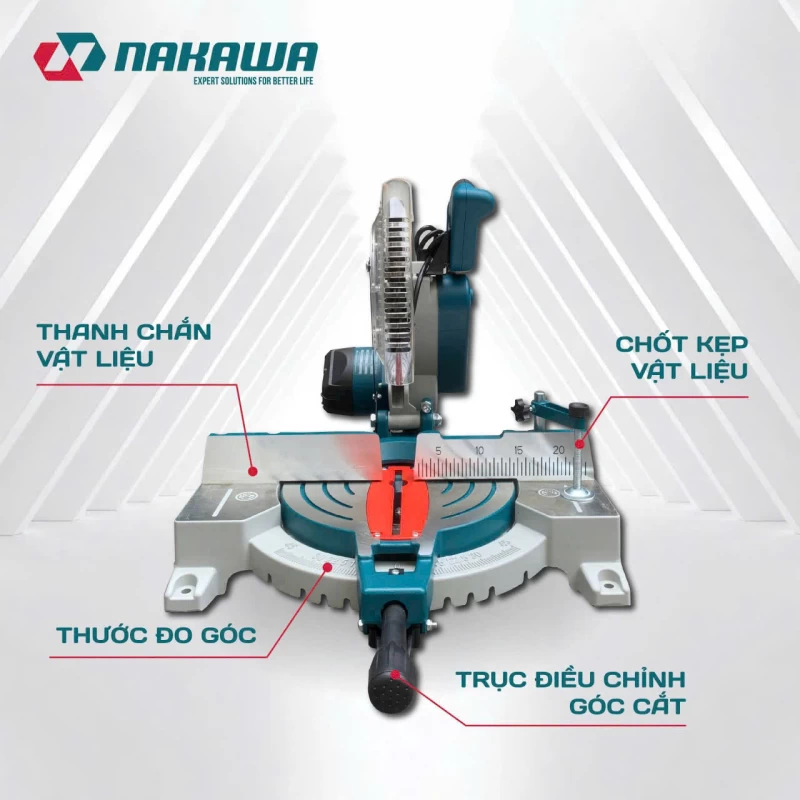 Máy cắt nhôm curoa 1850W NAKAWA NK-CN1850 - Hình ảnh 2 NAKAWA
