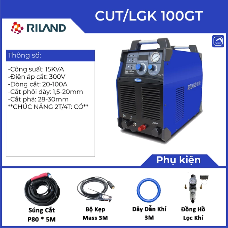 MÁY CẮT PLASMA RILAND CUT 100GT - Hình ảnh 1 RILAND