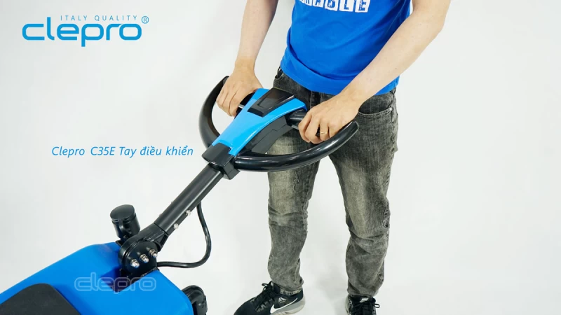 Máy chà sàn công nghiệp liên hợp CLEPRO C35E (Dùng điện) - Hình ảnh 6 CLEPRO