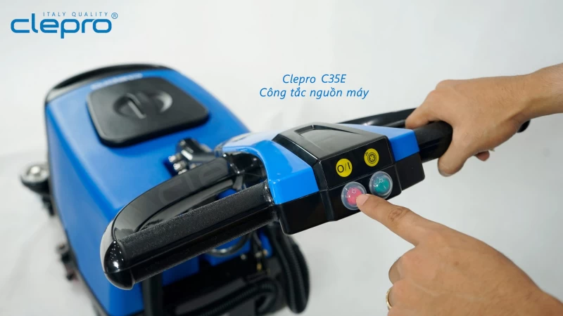 Máy chà sàn công nghiệp liên hợp CLEPRO C35E (Dùng điện) - Hình ảnh 7 CLEPRO
