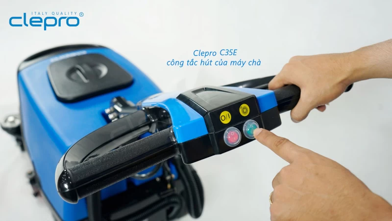Máy chà sàn công nghiệp liên hợp CLEPRO C35E (Dùng điện) - Hình ảnh 8 CLEPRO