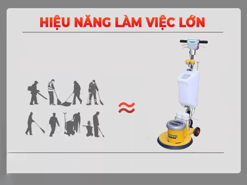 Máy Chà Sàn Đánh Bóng Bề Mặt Đá Chao Bao PBD2A - Hình ảnh 2 CHAO BAO