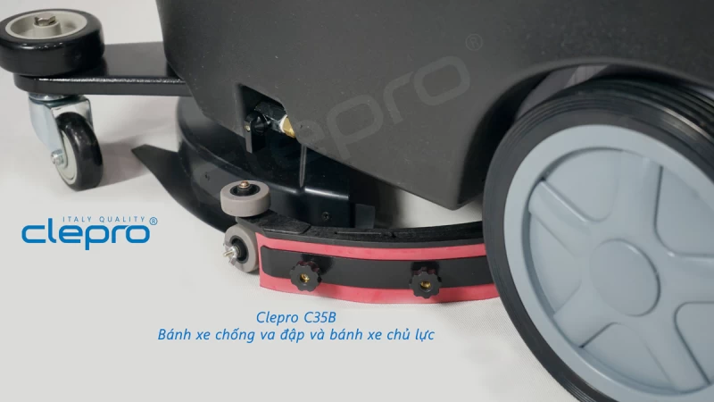 Máy chà sàn liên hợp CLEPRO C35B (Dùng ắc quy) - Hình ảnh 6 CLEPRO