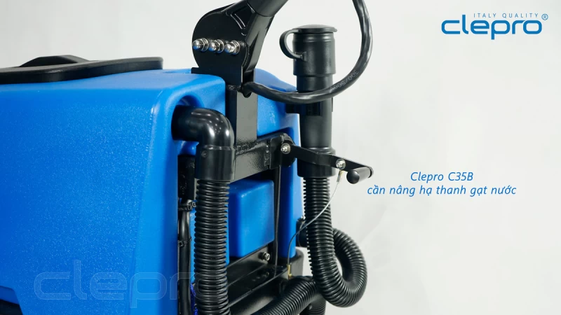 Máy chà sàn liên hợp CLEPRO C35B (Dùng ắc quy) - Hình ảnh 8 CLEPRO