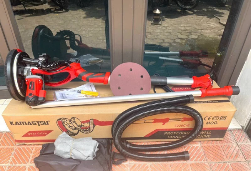 Máy Chà Tường Cần Dài 1200W Kamastsu 7225C-E - Hình ảnh 2 KAMASTSU