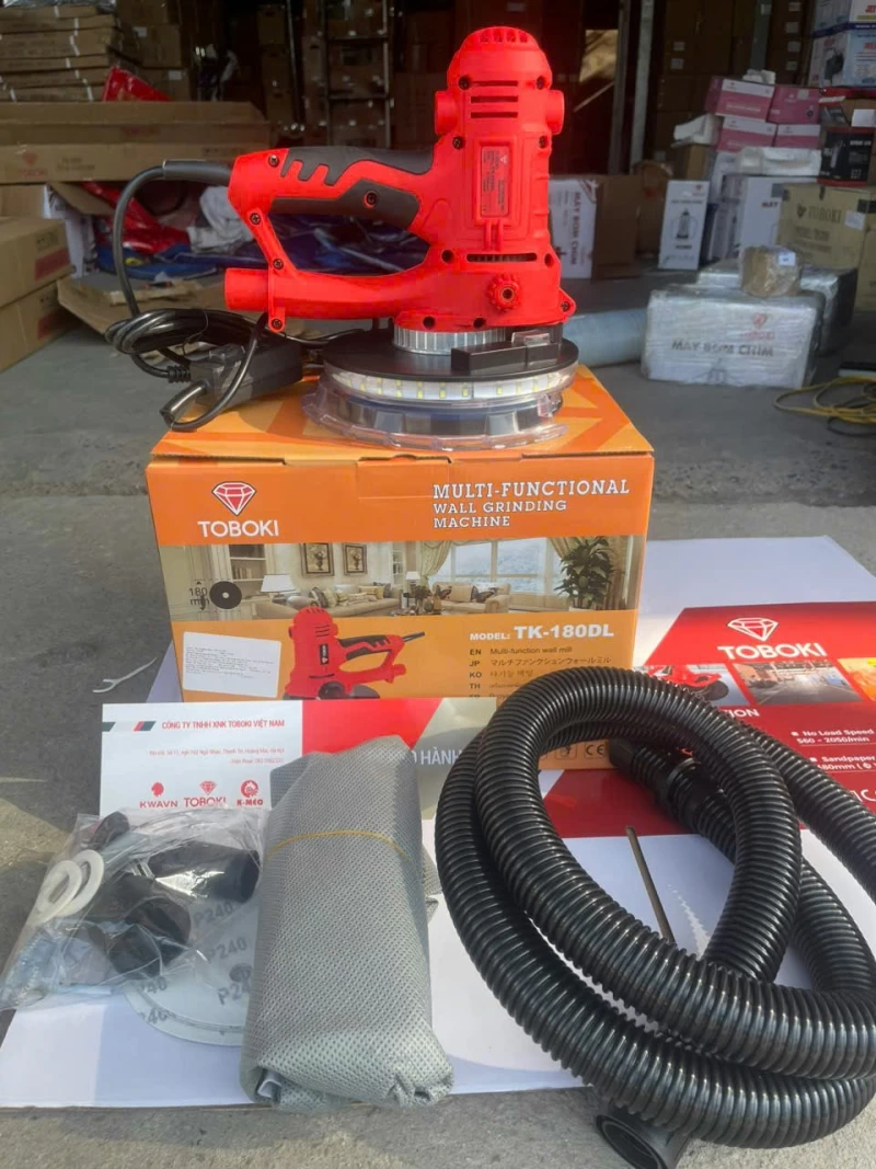 Máy Chà Tường Không Đèn Toboki TK-180KD - Hình ảnh 5 TOBOKI