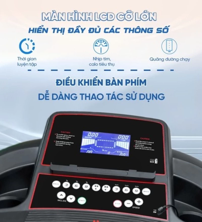 Máy chạy bộ Queen Crown QS592 - Hình ảnh 9 QUEEN CROWN