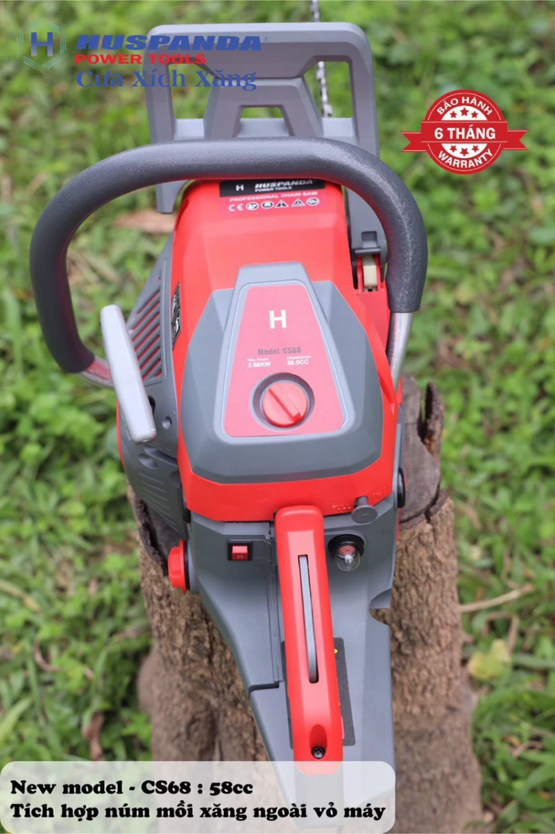Máy Cưa Xích 2 Thì Huspanda CS68 - Hình ảnh 1 HUSPANDA