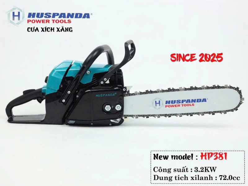 Máy Cưa Xích 2 Thì Huspanda HP381 - Hình ảnh 1 HUSPANDA