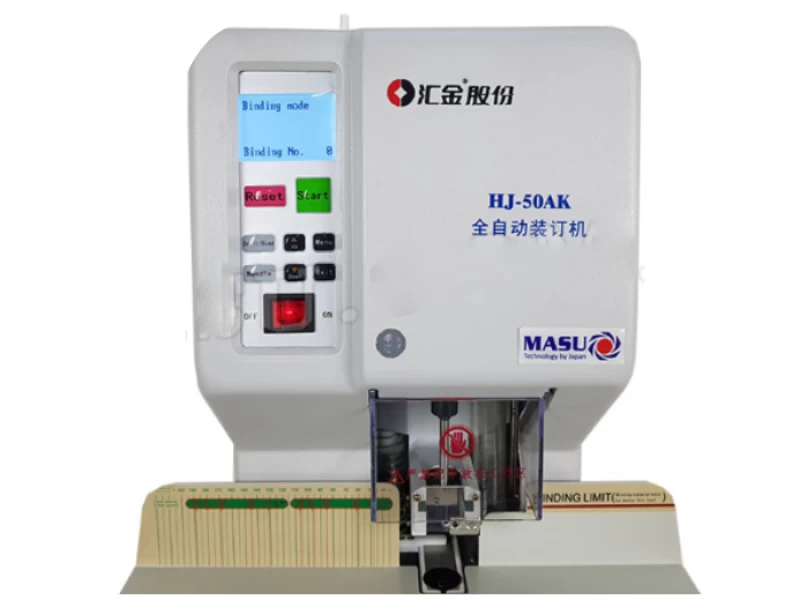 Máy đóng chứng từ ống nhựa Masu HJ-50AK - Hình ảnh 5 MASU