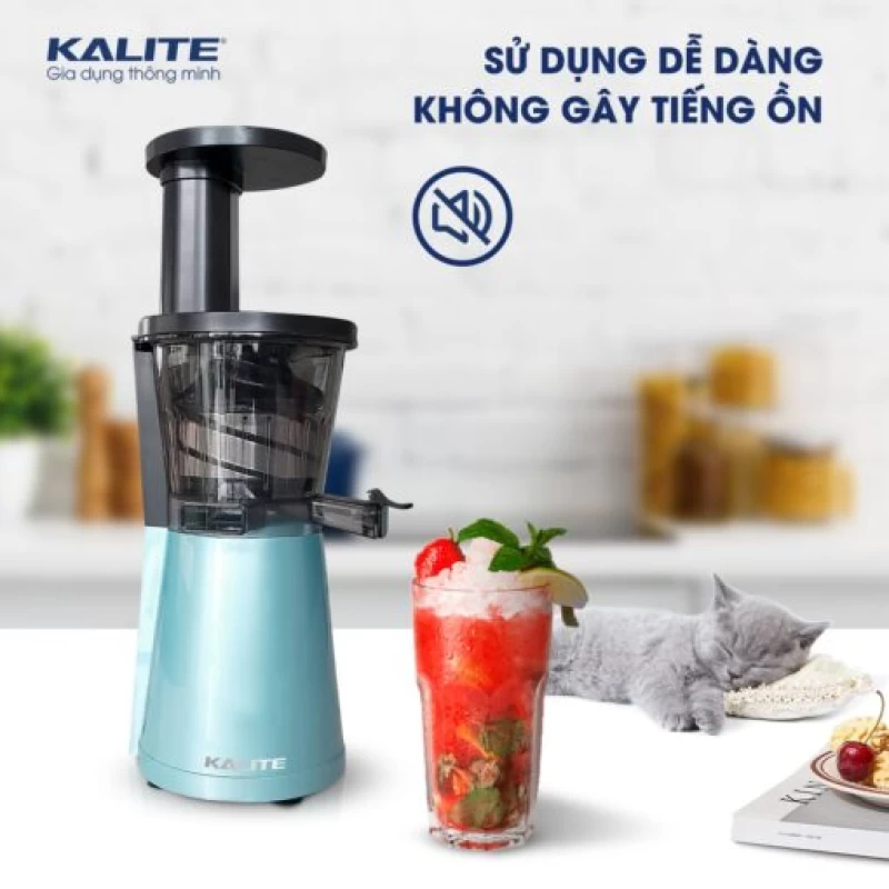 Máy ép chậm KALITE KL-530 nhỏ gọn, kiệt bã, êm ái - Hình ảnh 2 KALITE