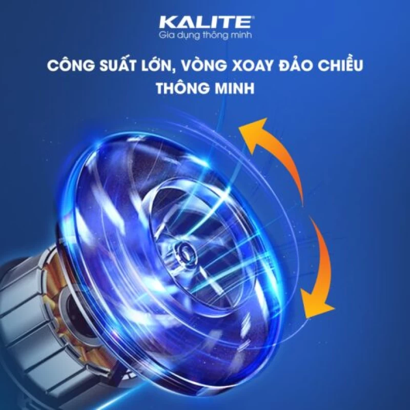 Máy ép chậm KALITE KL-530 nhỏ gọn, kiệt bã, êm ái - Hình ảnh 7 KALITE