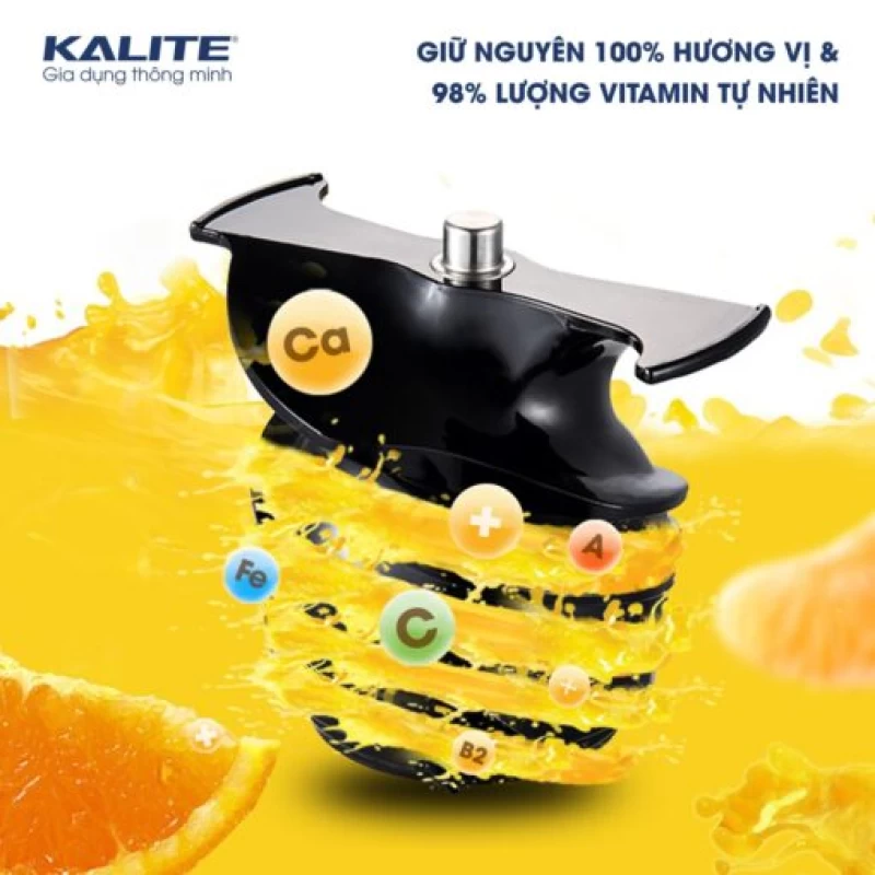 Máy ép chậm KALITE KL-530 nhỏ gọn, kiệt bã, êm ái - Hình ảnh 8 KALITE