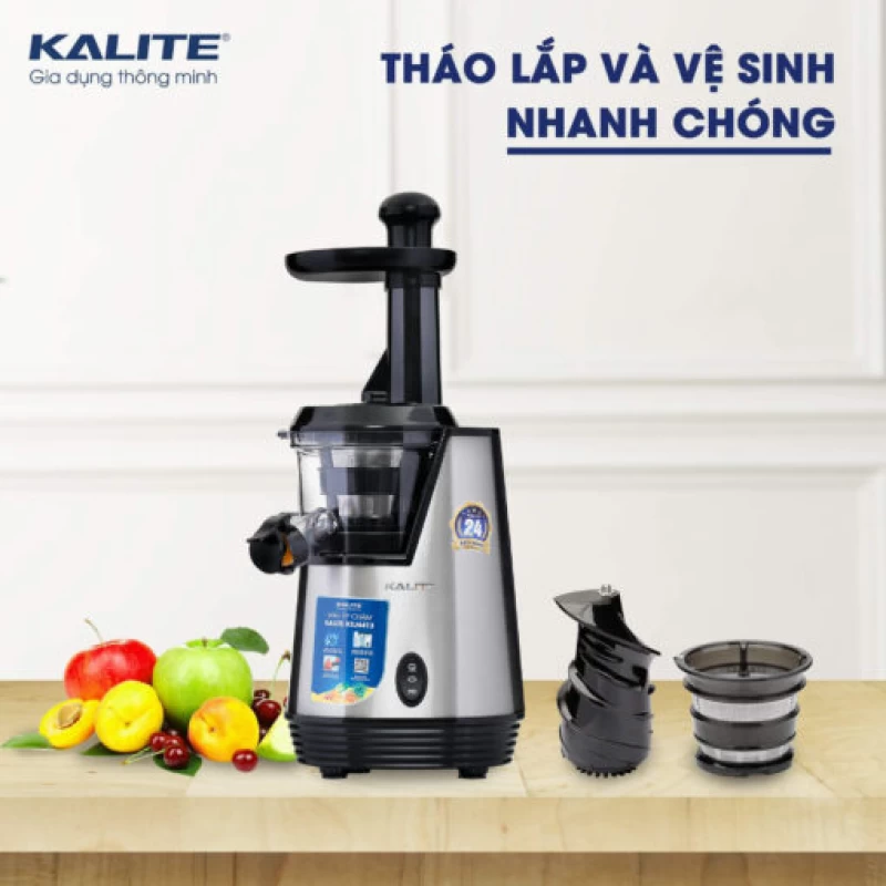 Máy ép chậm KALITE KSJ4413 cao cấp ép kiệt bã không sinh nhiệt - Hình ảnh 6 KALITE