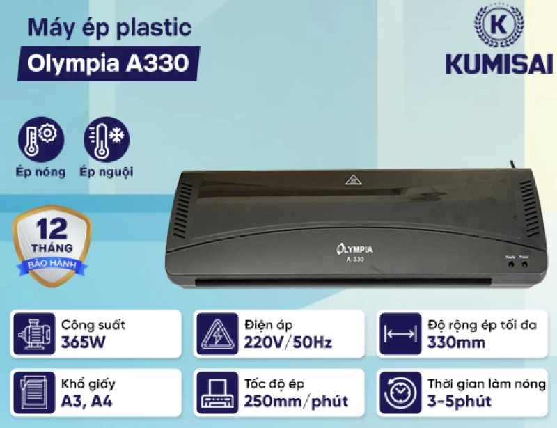 Máy ép plastic Olympia A330 - Hình ảnh 1 KUMISAI
